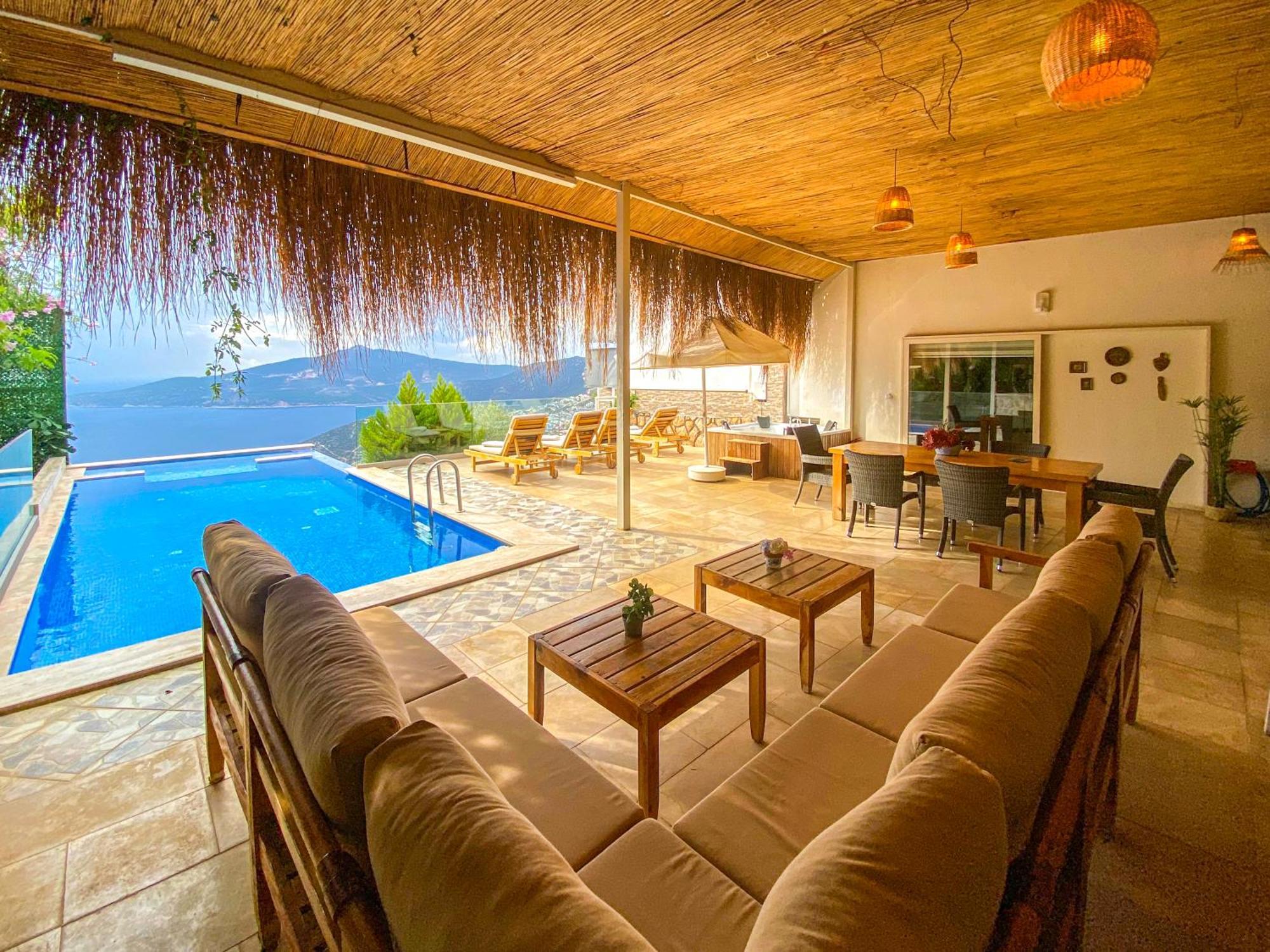 Villa Panorama Kalkan Jilda Livya 외부 사진